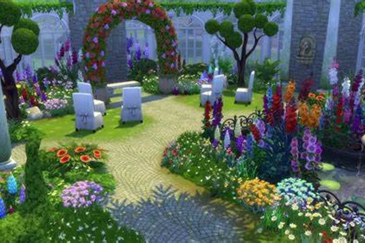 How do you start a garden in The Sims 4?
